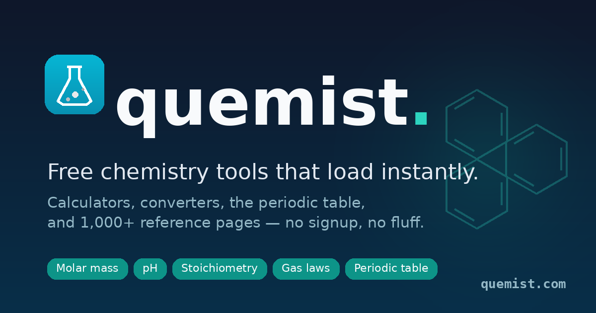 Quemist logo